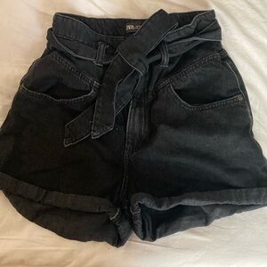 Zara Black Shorts